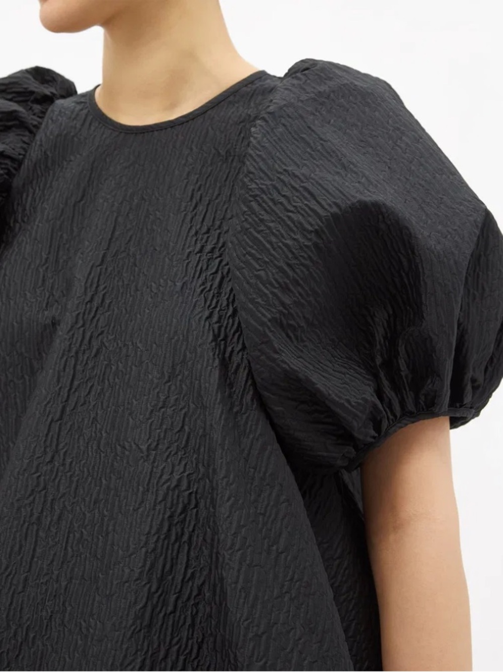 Pomander Place Black Jacquard Lyla Blouse Shirt Top